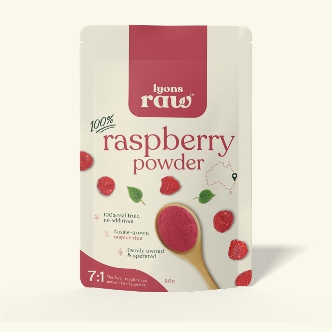 Raspberry Poder 100% Raspberry Powder – Lyons Raw
