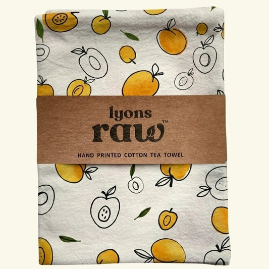 Tea Towel - Apricot