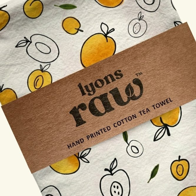 Tea Towel - Apricot