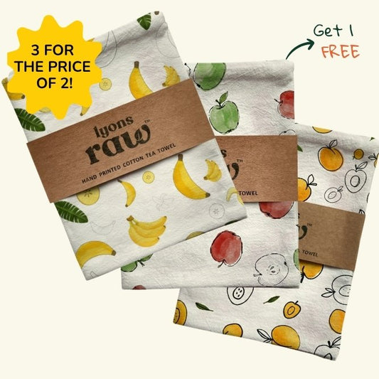 Tea Towel Set - Fruit
