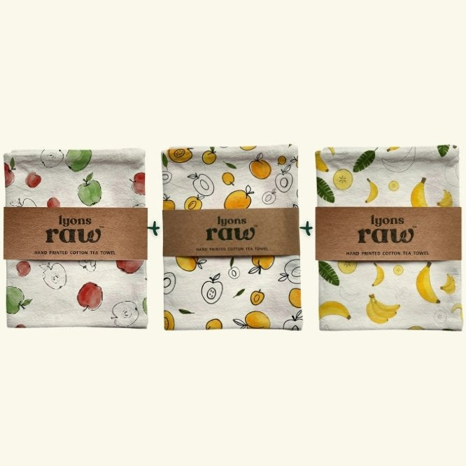 Tea Towel Set - Fruit